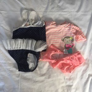 Two Piece Bathing Suit Swim Suit bundle